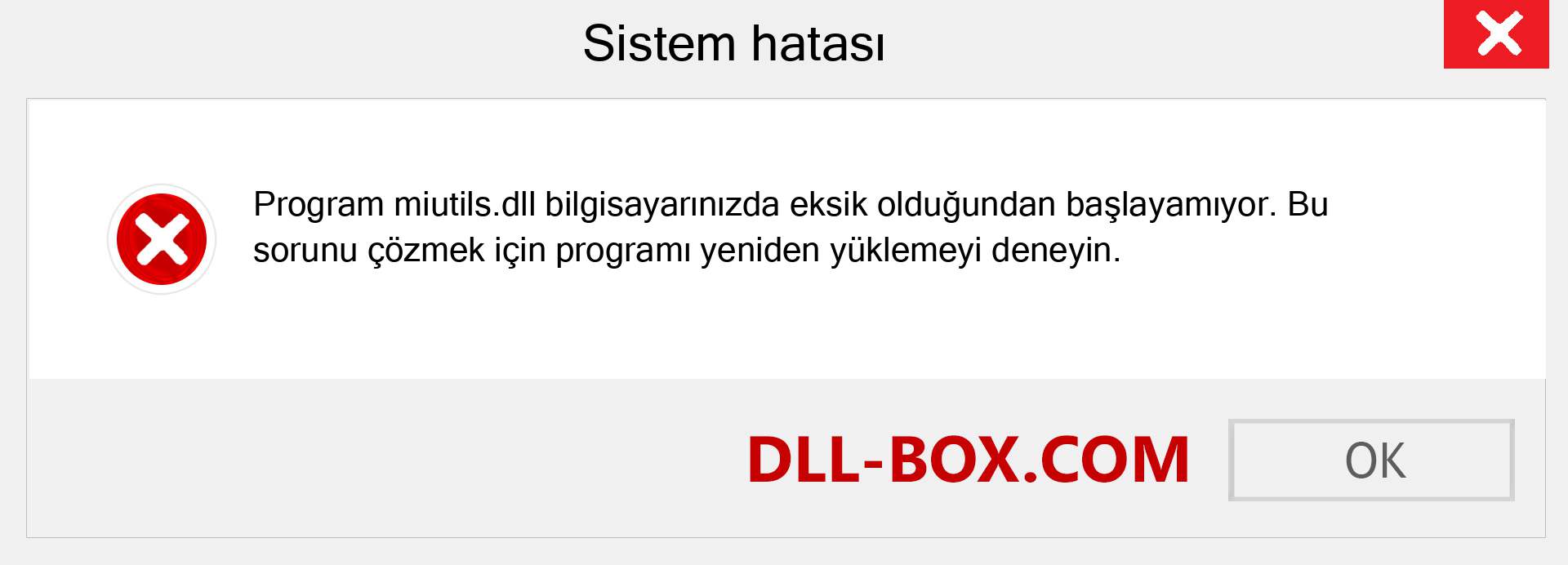 miutils.dll dosyası eksik mi? Windows 7, 8, 10 için İndirin - Windows'ta miutils dll Eksik Hatasını Düzeltin, fotoğraflar, resimler